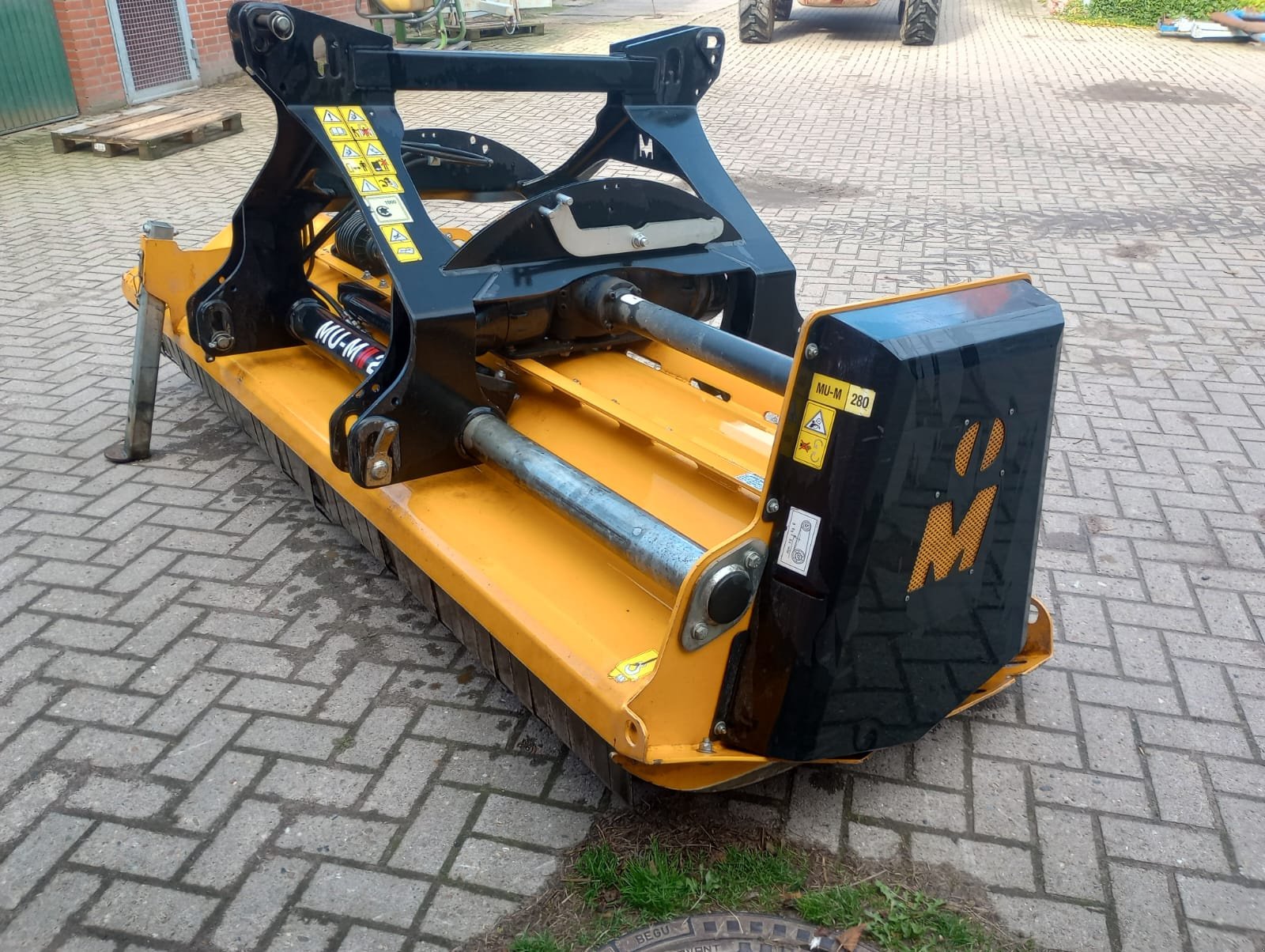 Mulcher Türe ait Müthing MU-M 280, Gebrauchtmaschine içinde Schweringen (resim 4)