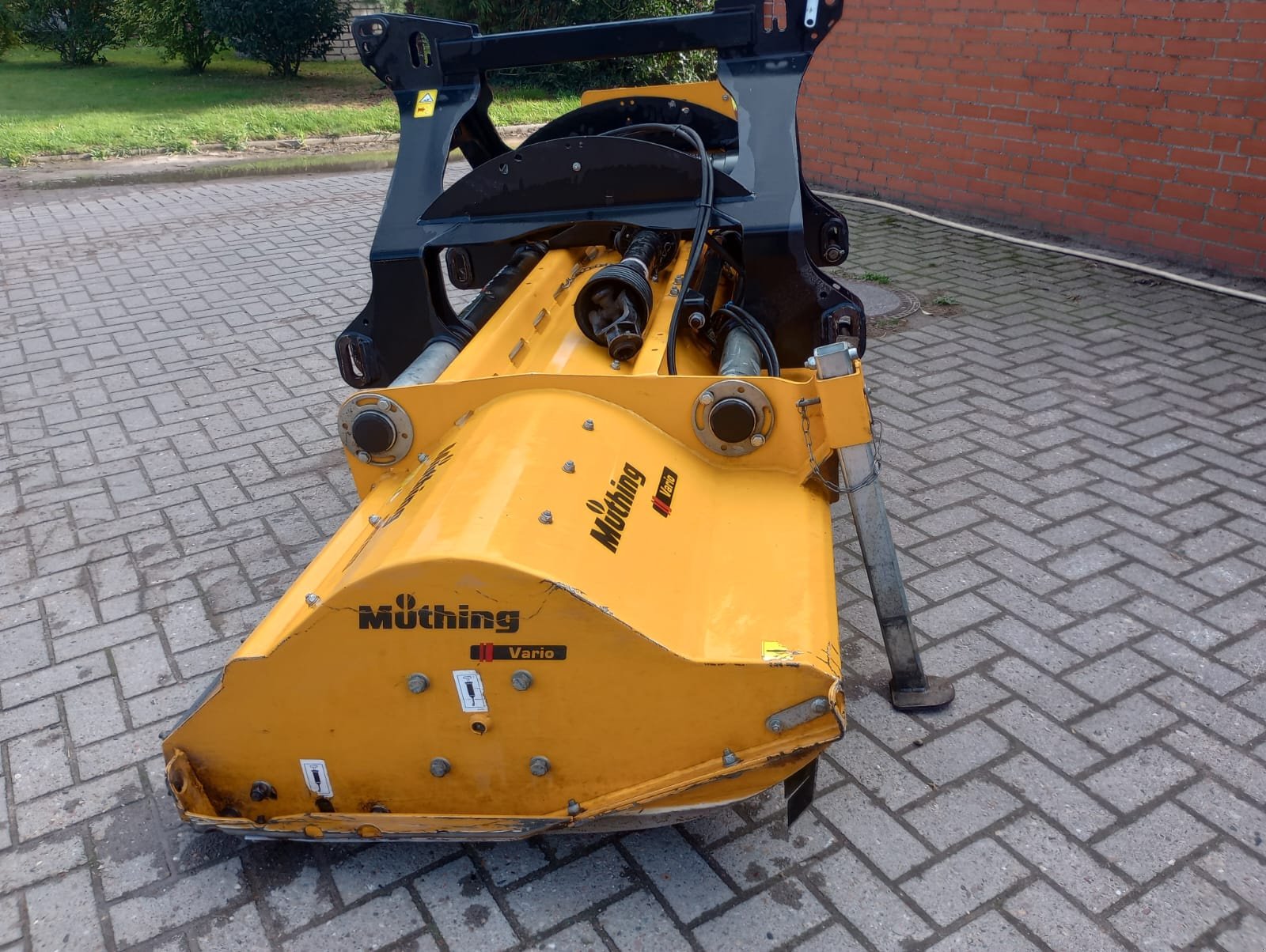 Mulcher van het type Müthing MU-M 280, Gebrauchtmaschine in Schweringen (Foto 5)