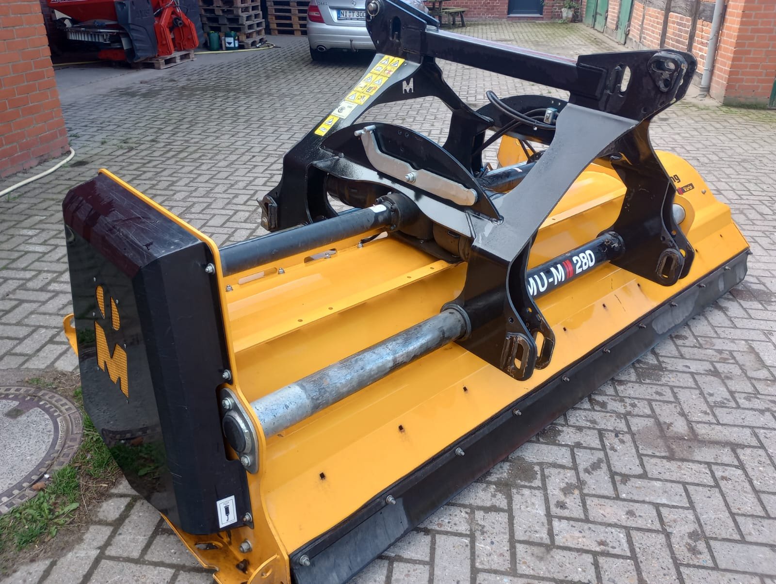 Mulcher Türe ait Müthing MU-M 280, Gebrauchtmaschine içinde Schweringen (resim 6)