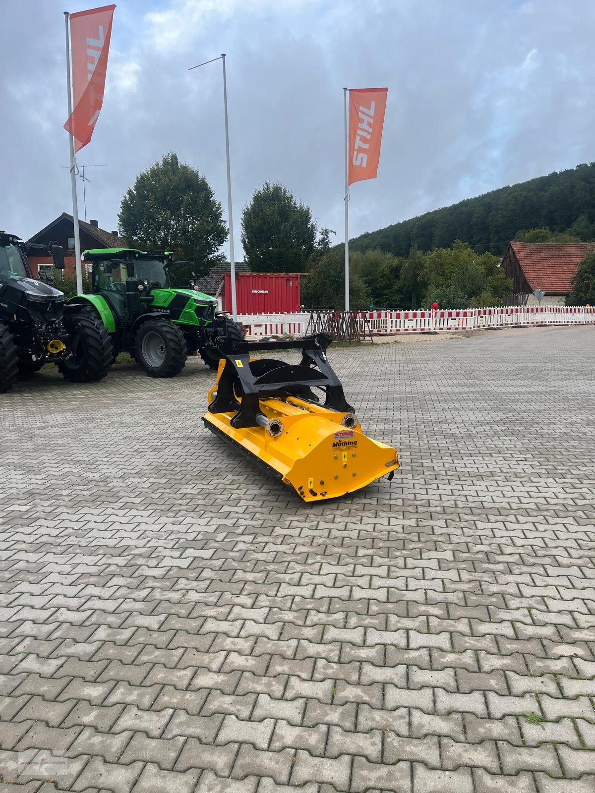 Mulcher van het type Müthing MU-M 280, Gebrauchtmaschine in Treuchtlingen (Foto 3)