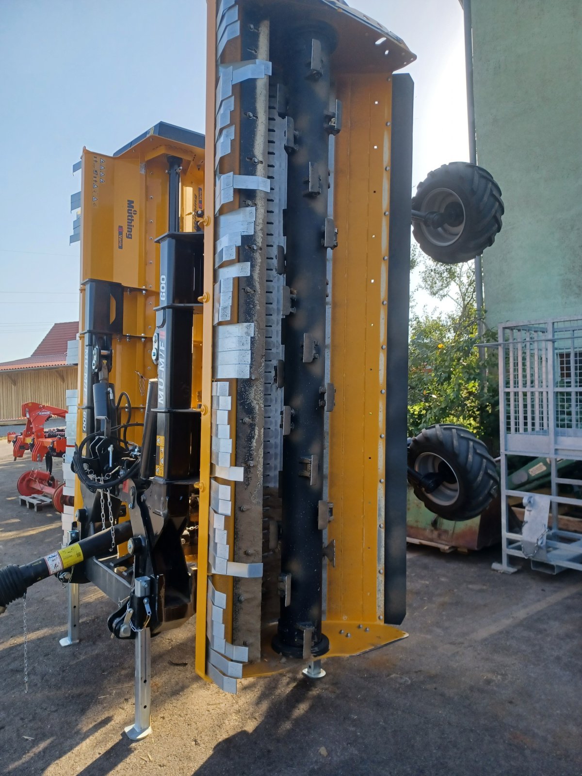 Mulcher des Typs Müthing MU-M/F 600 Vario, Gebrauchtmaschine in Uffenheim (Bild 1)