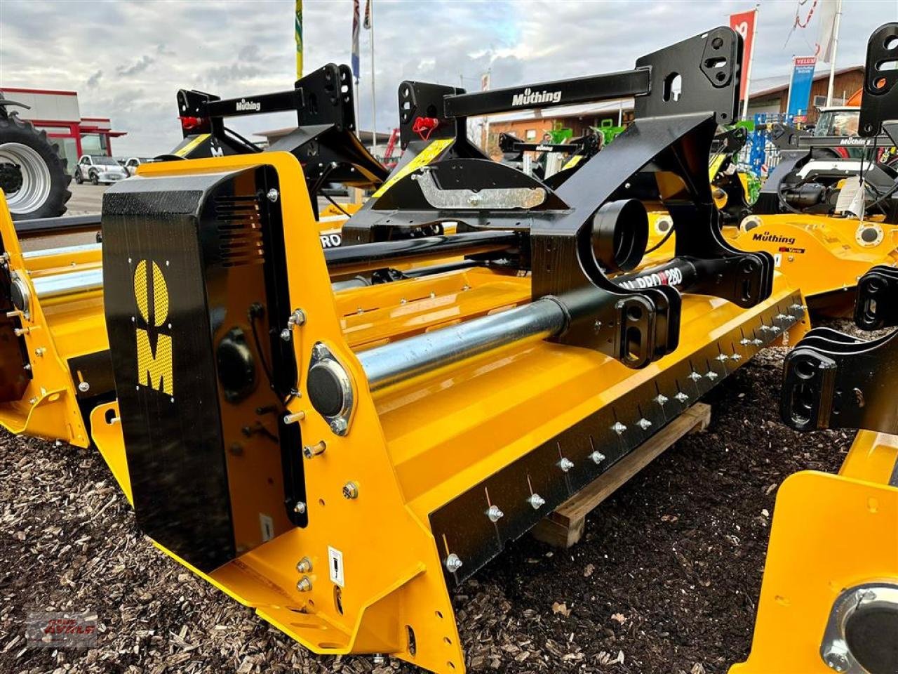 Mulcher Türe ait Müthing MU PRO 280 MU-PRO mit Seitenverschiebung, Gebrauchtmaschine içinde Steinheim (resim 3)