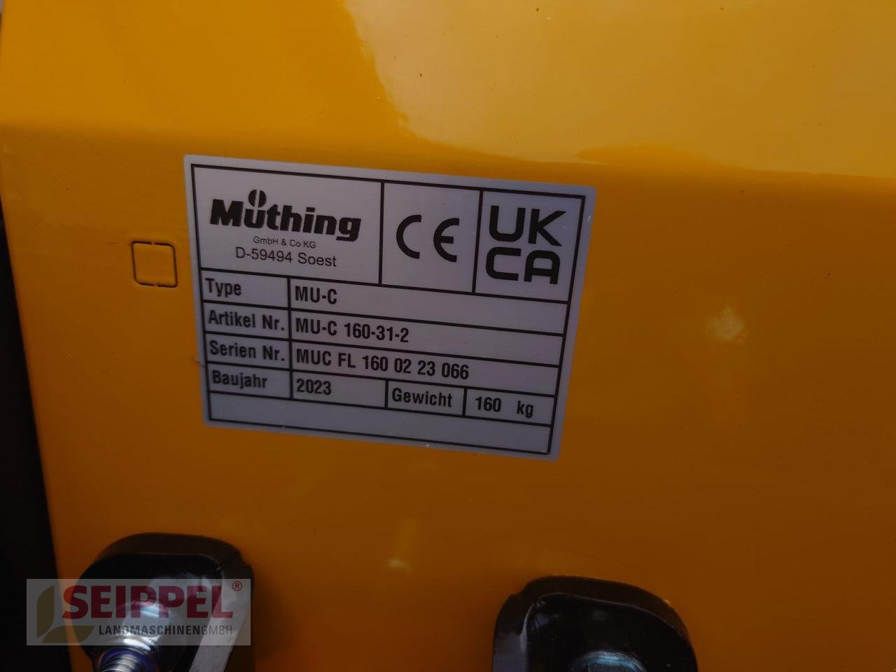 Mulcher от тип Müthing MUC 160 Front für Kubota, Neumaschine в Groß-Umstadt (Снимка 2)