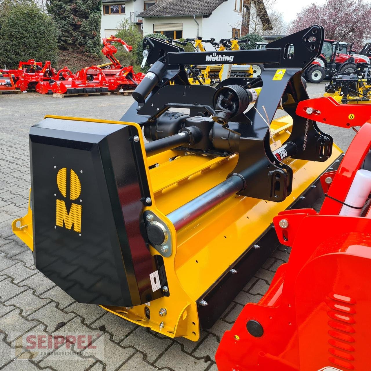 Mulcher Türe ait Müthing MUM 280, Neumaschine içinde Groß-Umstadt (resim 3)