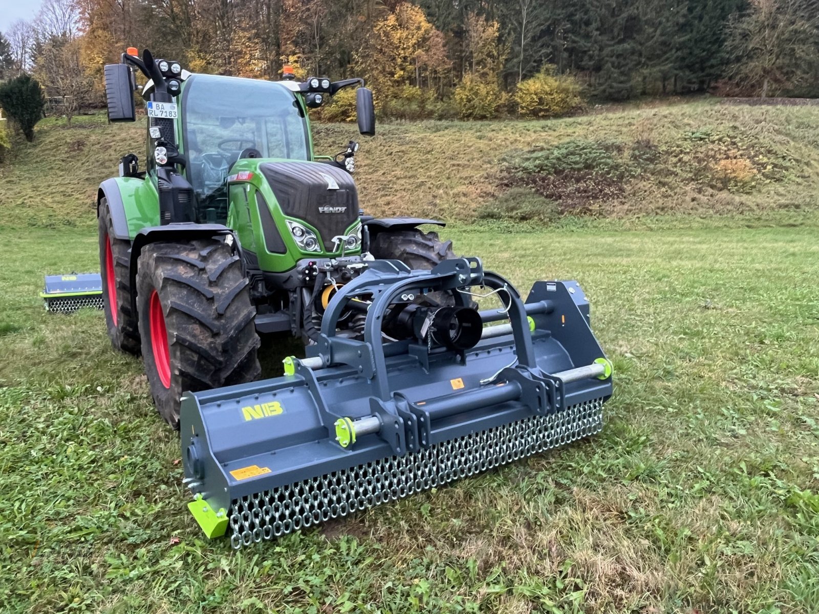 Mulcher za tip Niubo S-280HD Front-/Heckmulcher, Neumaschine u Heiligenstadt (Slika 9)