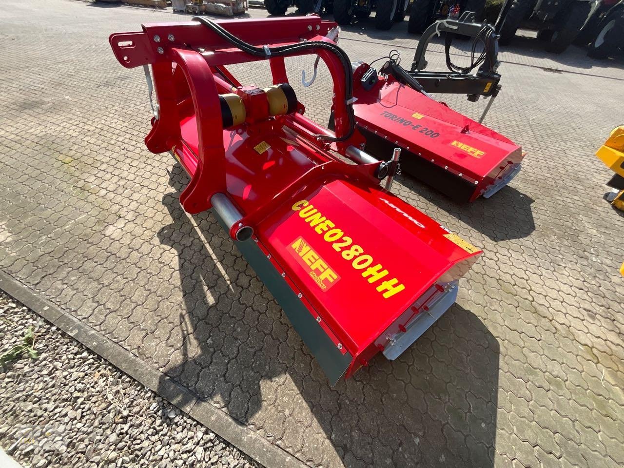 Mulcher del tipo Omarv Cuneo HH 280, Neumaschine en Pfreimd (Imagen 4)