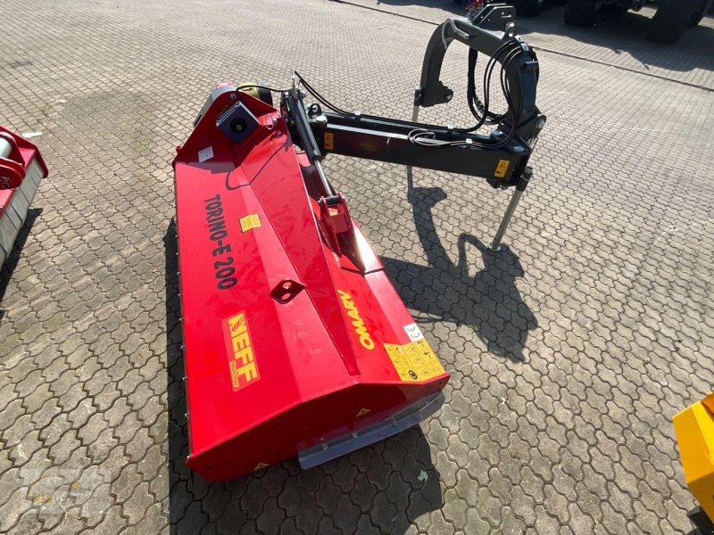 Mulcher del tipo Omarv Torino 220 E, Neumaschine en Pfreimd