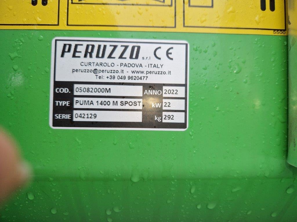 Mulcher del tipo Peruzzo Puma 1400, Neumaschine en Nittenau (Imagen 4)