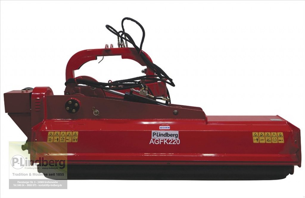 Mulcher del tipo P.Lindberg GmbH Böschungsmulcher mit Ausleger 220cm, AGF 220, Neumaschine en Großenwiehe (Imagen 5)