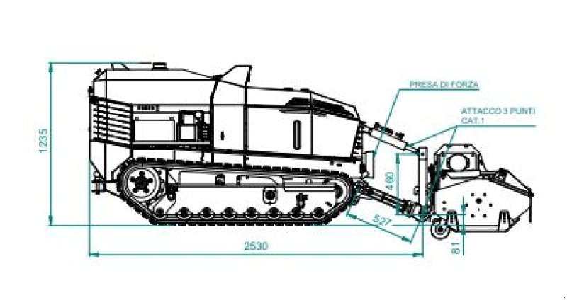 Mulcher του τύπου Reil & Eichinger Mulchraupe Funkraupe AV28 Abverkauf Mietparkmaschine -sofort-, Gebrauchtmaschine σε Nittenau (Φωτογραφία 9)