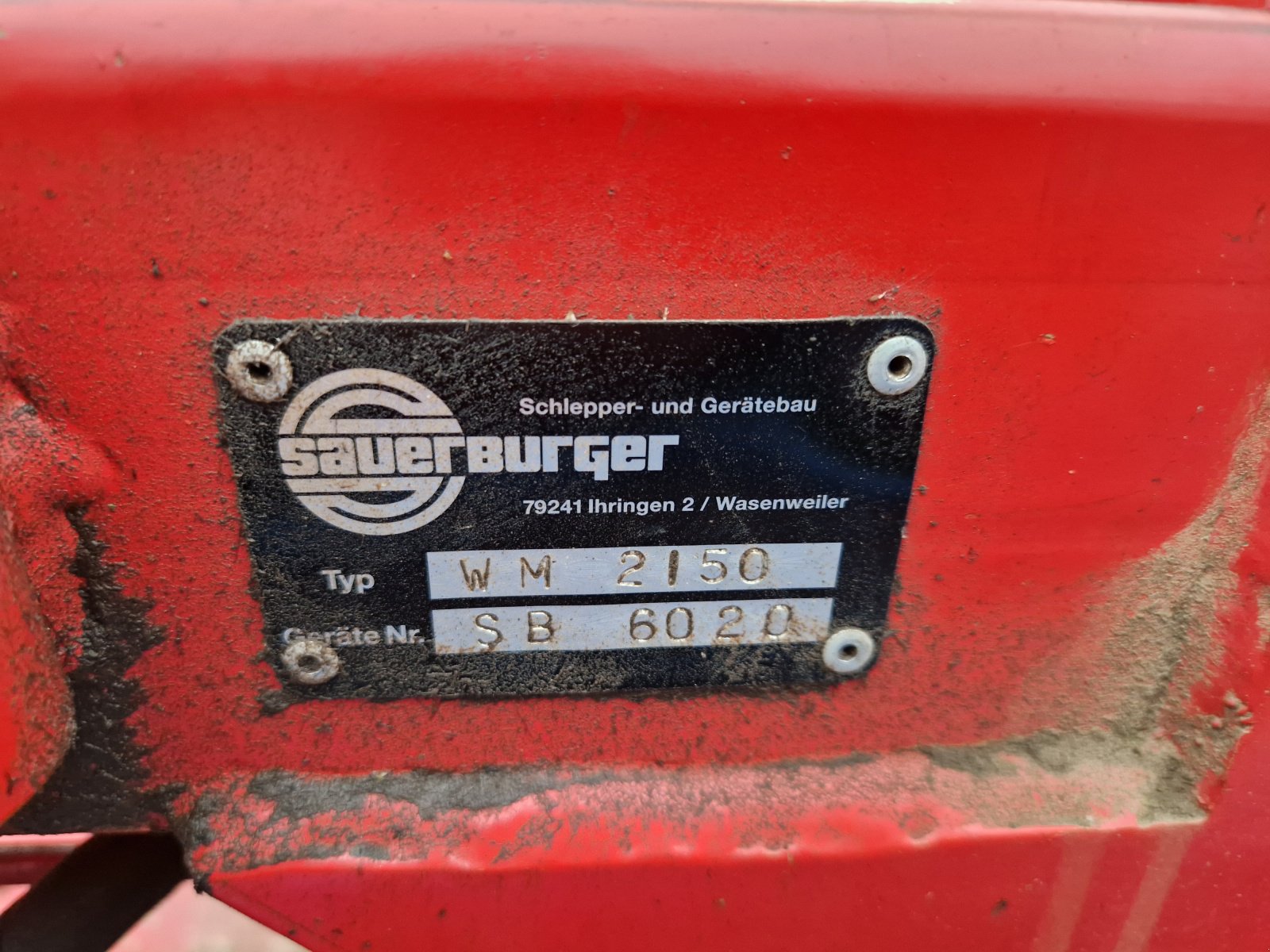 Mulcher типа Sauerburger WM 2150, Gebrauchtmaschine в Bad Sobernheim (Фотография 2)