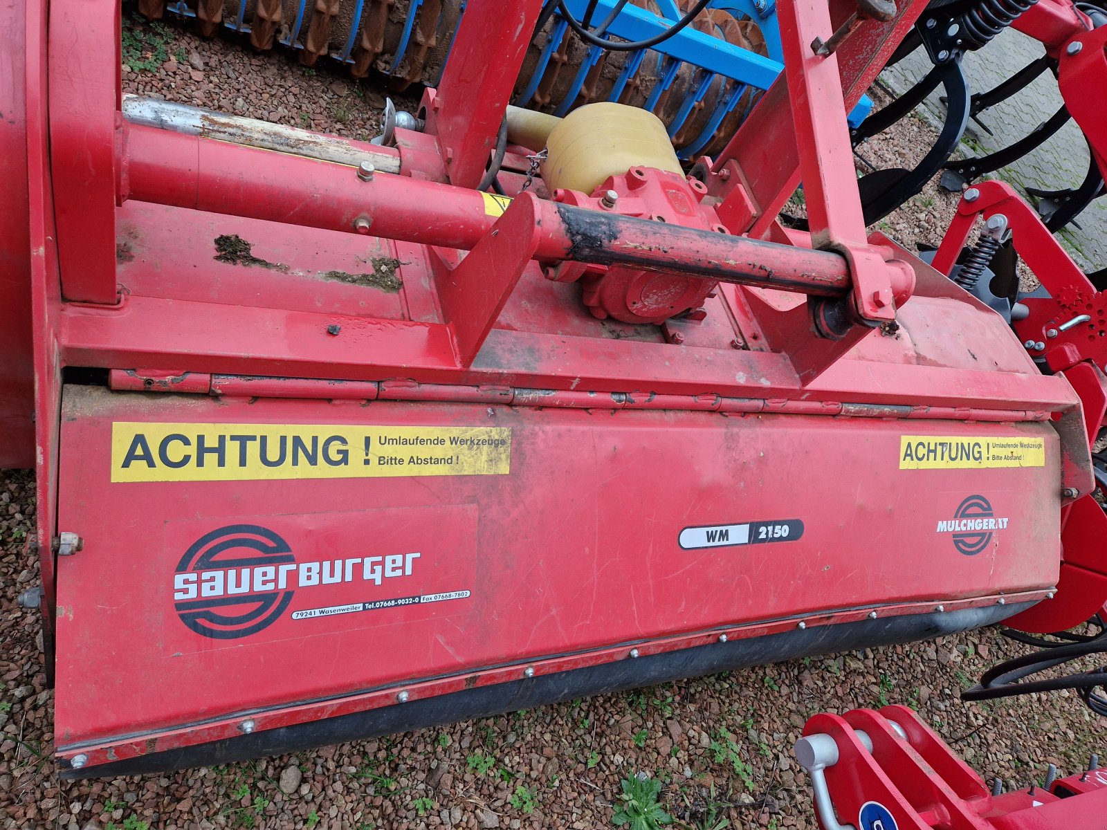 Mulcher du type Sauerburger WM 2150, Gebrauchtmaschine en Bad Sobernheim (Photo 4)