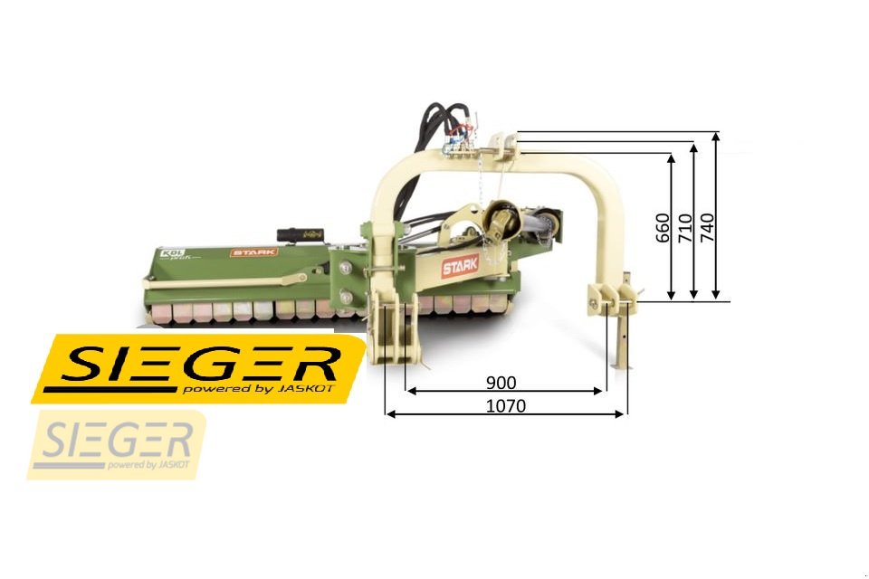 Mulcher typu Stark Schlegelmulcher KDL, Neumaschine w Görlitz (Zdjęcie 1)