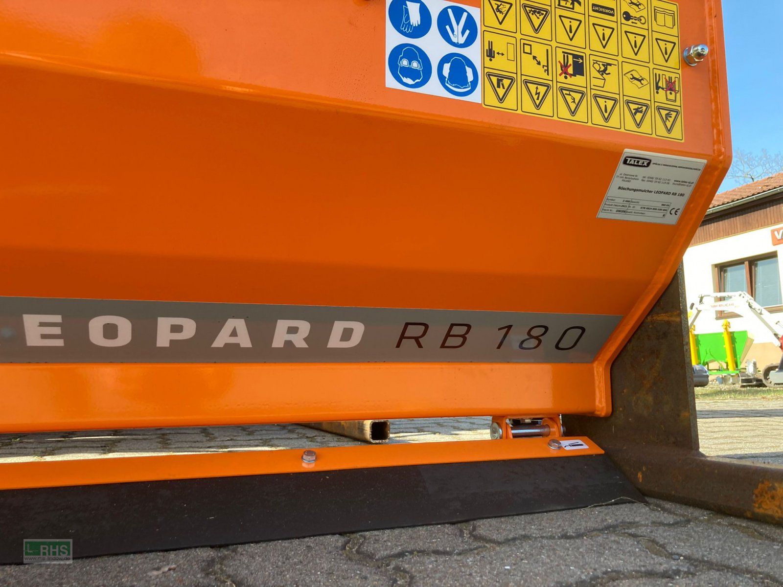 Mulcher del tipo Talex Leopard RB, Neumaschine en Lindow (Imagen 2)