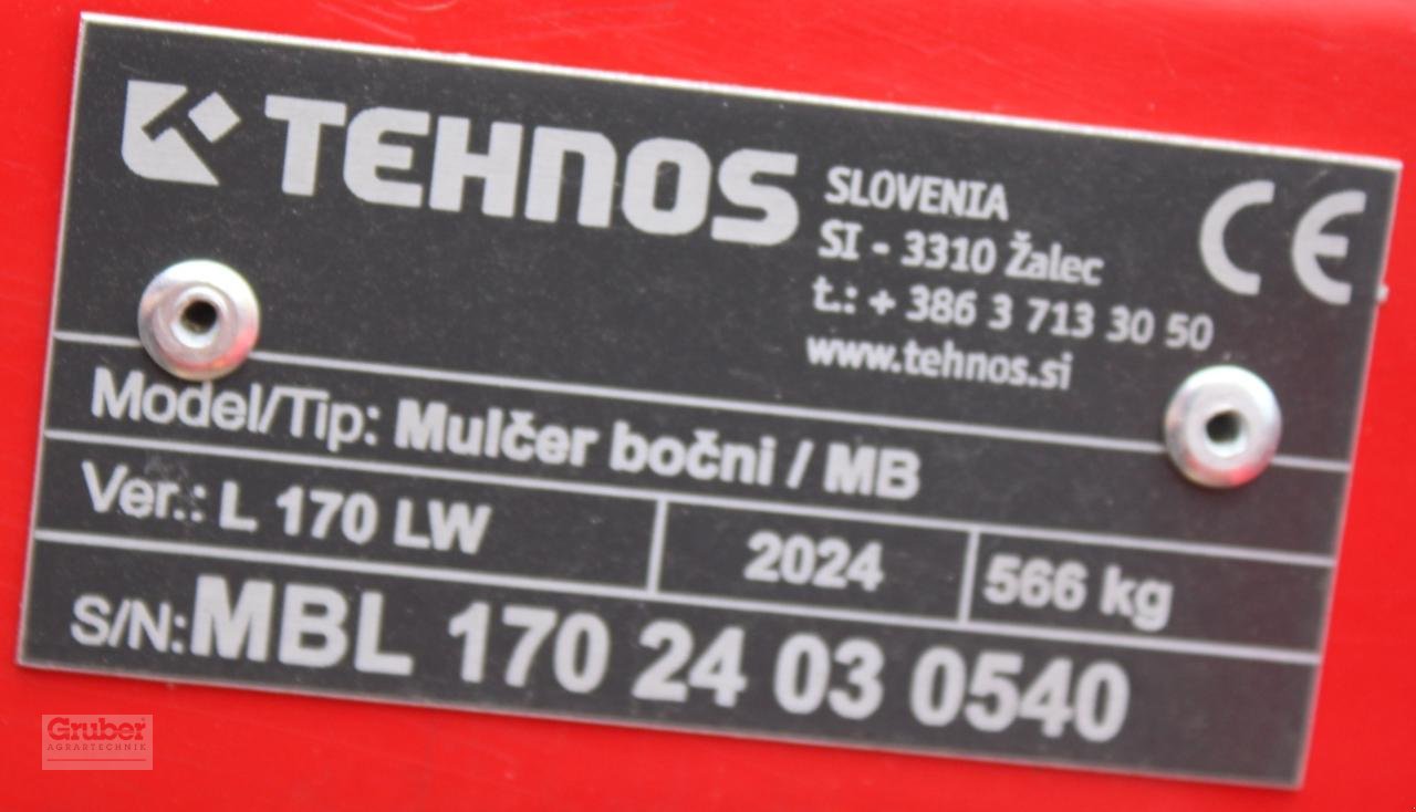 Mulcher del tipo Tehnos L 170 LW, Neumaschine en Leipzig OT Engelsdorf (Imagen 5)