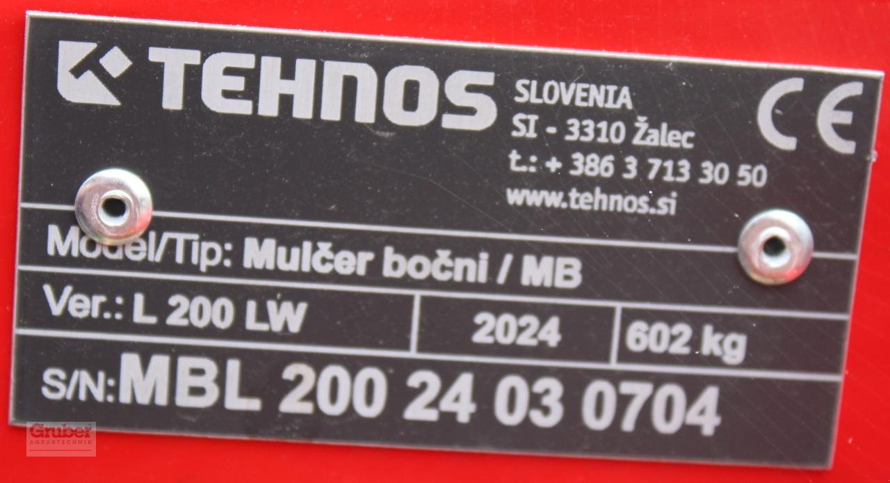 Mulcher от тип Tehnos L 200 LW, Neumaschine в Leipzig OT Engelsdorf (Снимка 5)