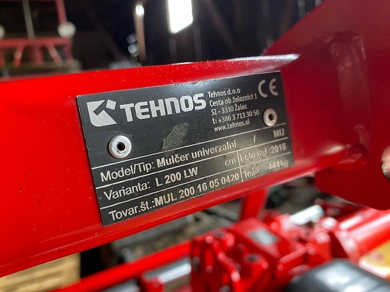 Mulcher του τύπου Tehnos L 200 LW, Gebrauchtmaschine σε Eppingen (Φωτογραφία 4)