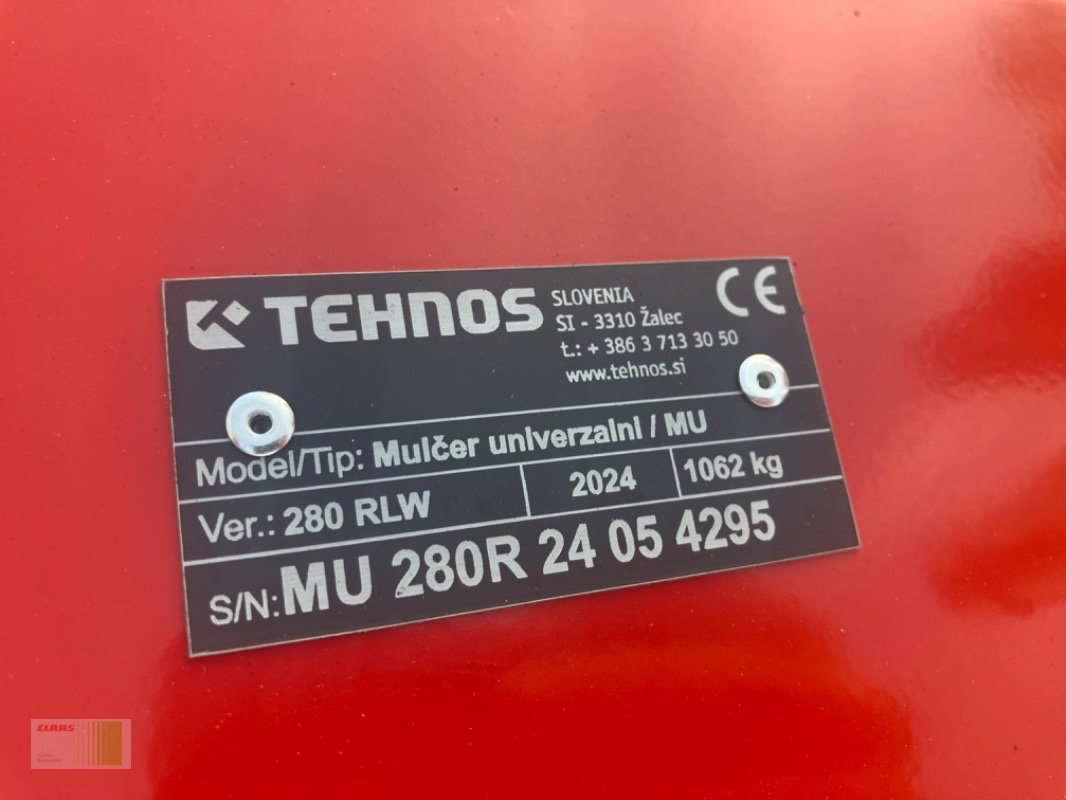 Mulcher typu Tehnos MU 280 R Profi LW, Neumaschine w Alveslohe (Zdjęcie 4)