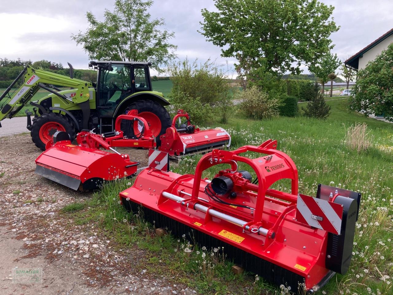 Mulcher des Typs Tehnos MU 280R LW Front-Heckmulcher sofort verfügbar, Neumaschine in Geiselhöring (Bild 3)