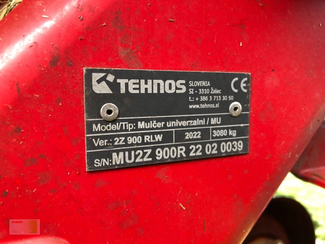 Mulcher του τύπου Tehnos MU2Z 900, Gebrauchtmaschine σε Alveslohe (Φωτογραφία 2)