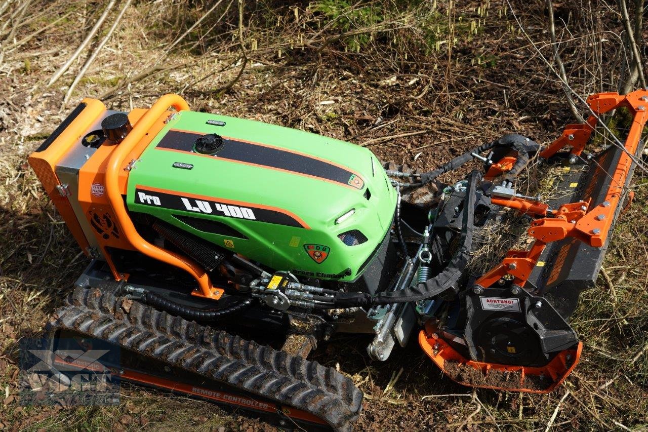 Mulcher Türe ait Tifermec GRISU 100 MF Gestrüppmulchkopf für Mähraupen /Funkraupen, Neumaschine içinde Schmallenberg (resim 4)