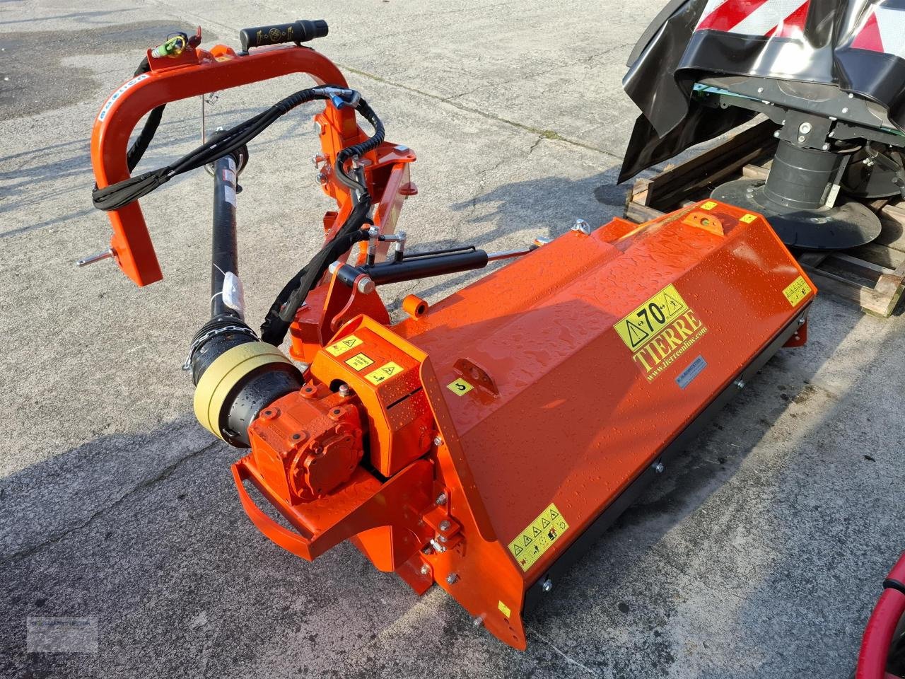 Mulcher Türe ait Tim TCL JUNIOR SUPER 160, Neumaschine içinde Unterdietfurt (resim 4)