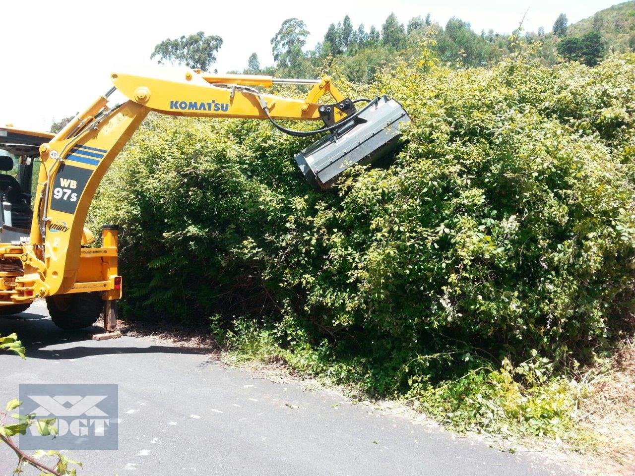 Mulcher del tipo TMC Cancela THL-100 Hydraulischer Schlegelmulcher für Bagger/Radlader, Neumaschine In Schmallenberg (Immagine 4)