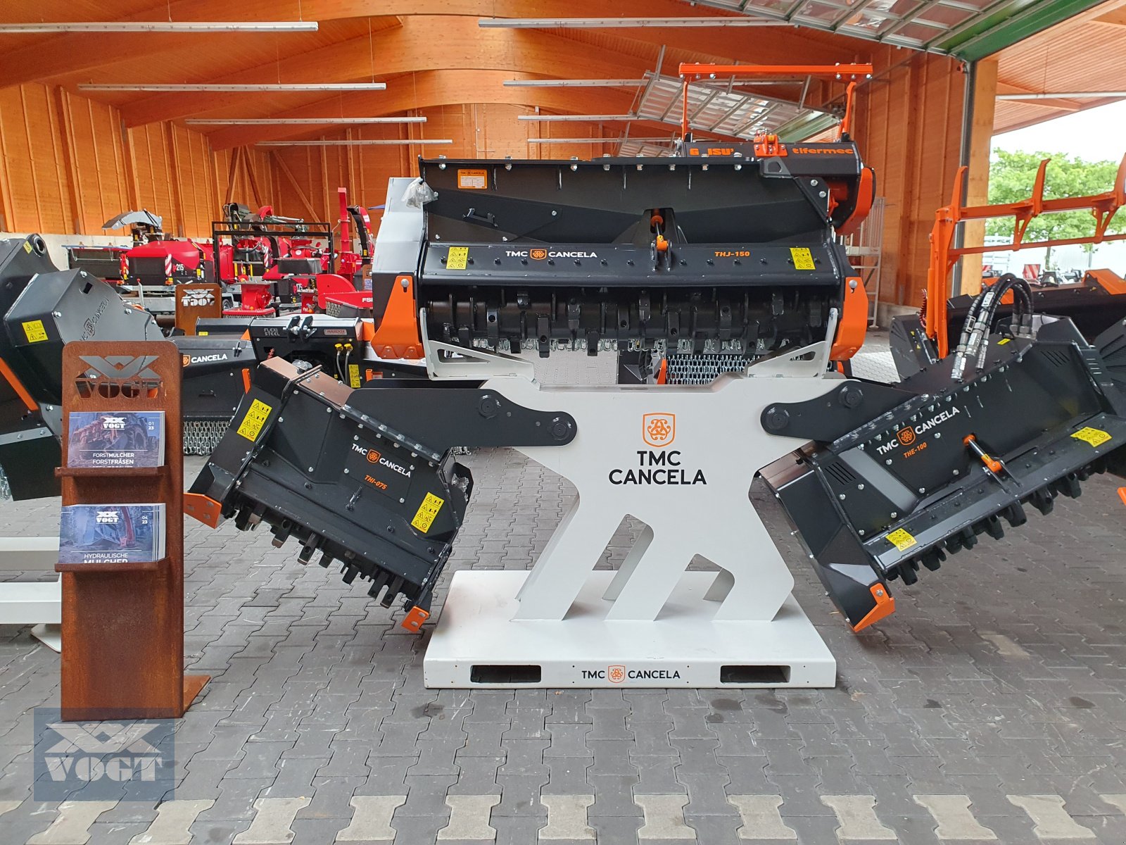 Mulcher a típus TMC Cancela THL-100 Hydraulischer Schlegelmulcher für Bagger/Radlader, Neumaschine ekkor: Schmallenberg (Kép 10)