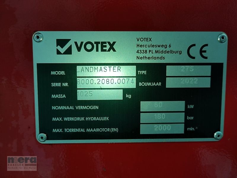 Mulcher του τύπου Votex Landmaster 275, Neumaschine σε Stelle-Ashausen (Φωτογραφία 5)