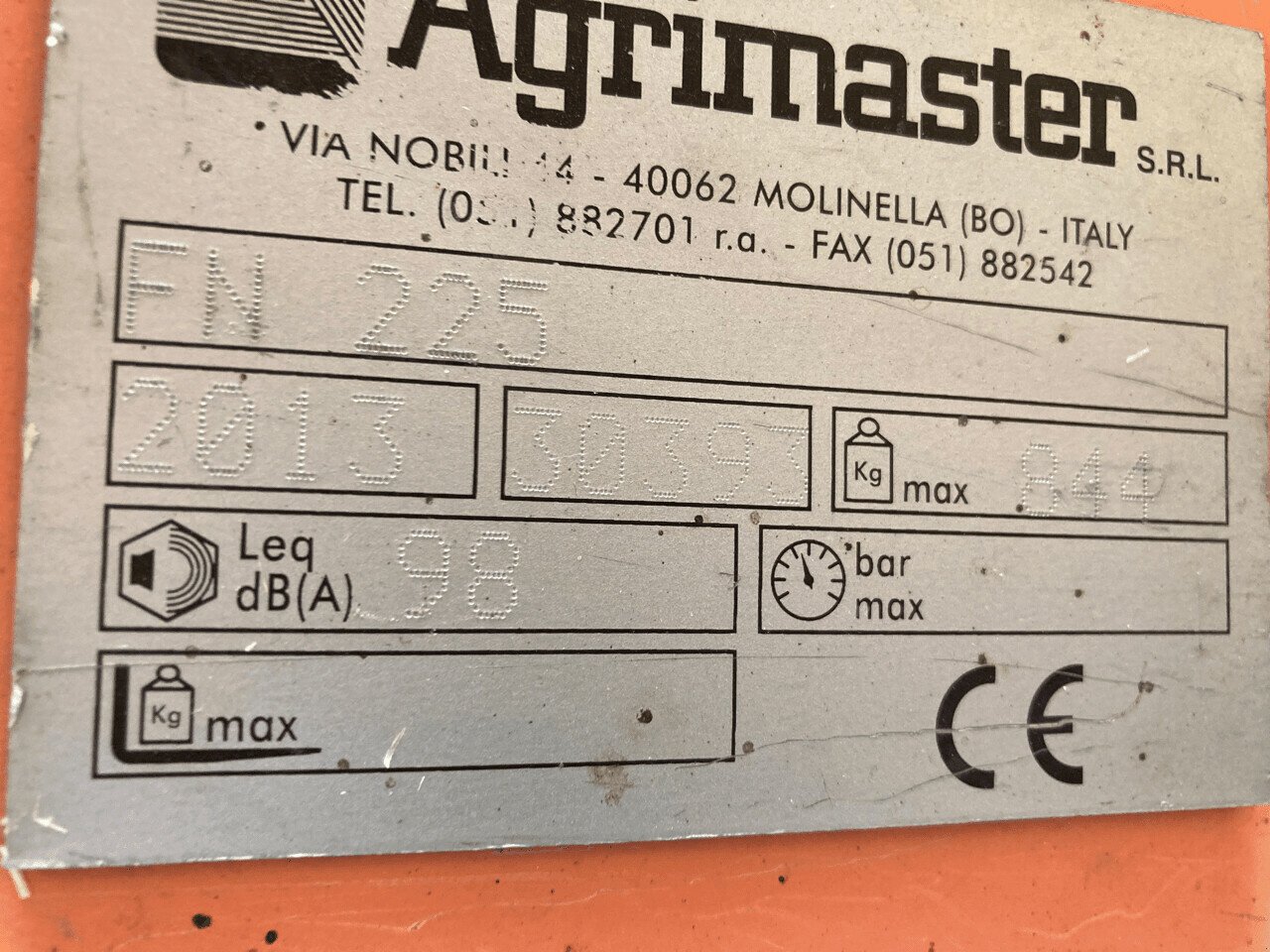 Mulchgerät & Häckselgerät del tipo Agrimaster BROYEUR ACCOTEMENT FN 225, Gebrauchtmaschine en ST CLEMENT DE LA PLACE (Imagen 5)