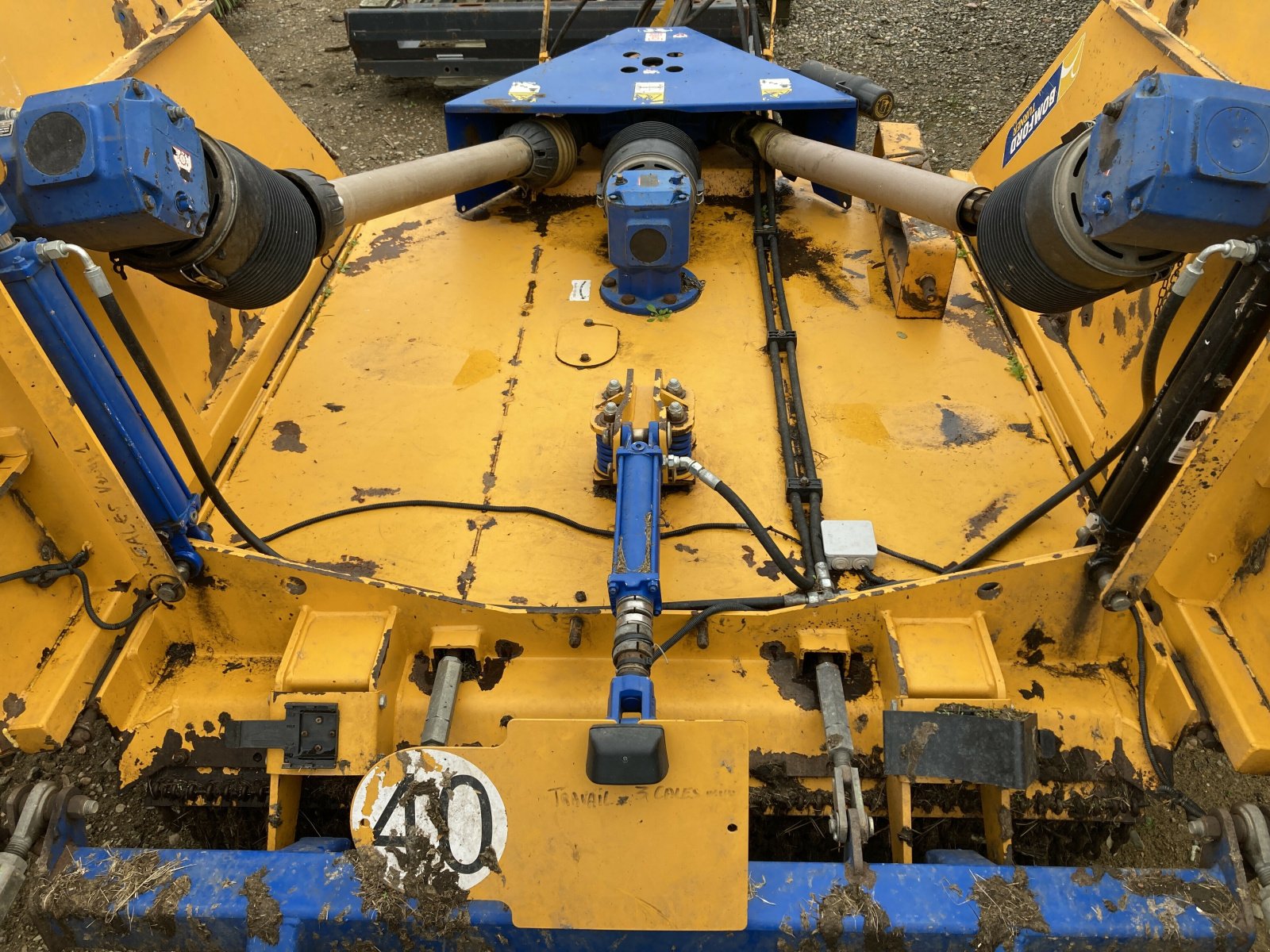 Mulchgerät & Häckselgerät del tipo Bomford BROYEUR GRANDE LARGEUR TW460, Gebrauchtmaschine en ST CLEMENT DE LA PLACE (Imagen 3)