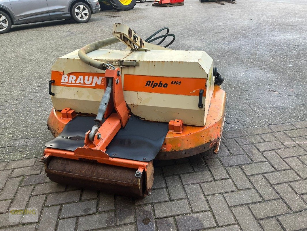 Mulchgerät & Häckselgerät des Typs Braun Alpha 2000, Gebrauchtmaschine in Ahaus (Bild 5)