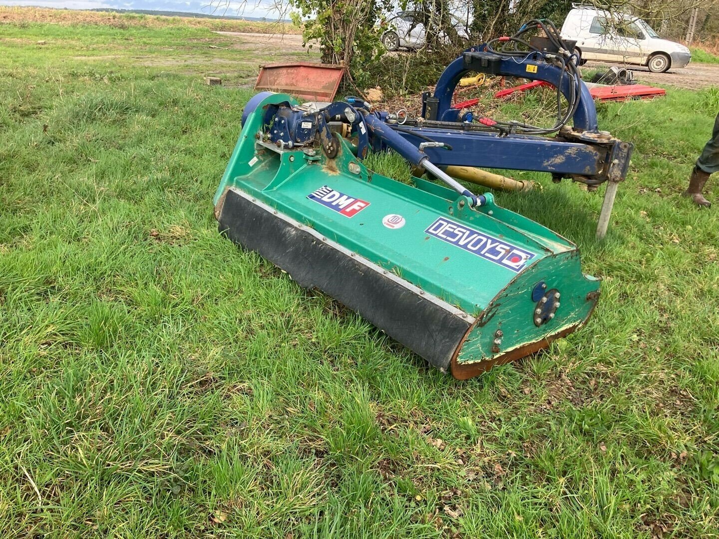 Mulchgerät & Häckselgerät del tipo Desvoys DMF 200 ENTREPRISE, Gebrauchtmaschine en PONTIVY (Imagen 5)