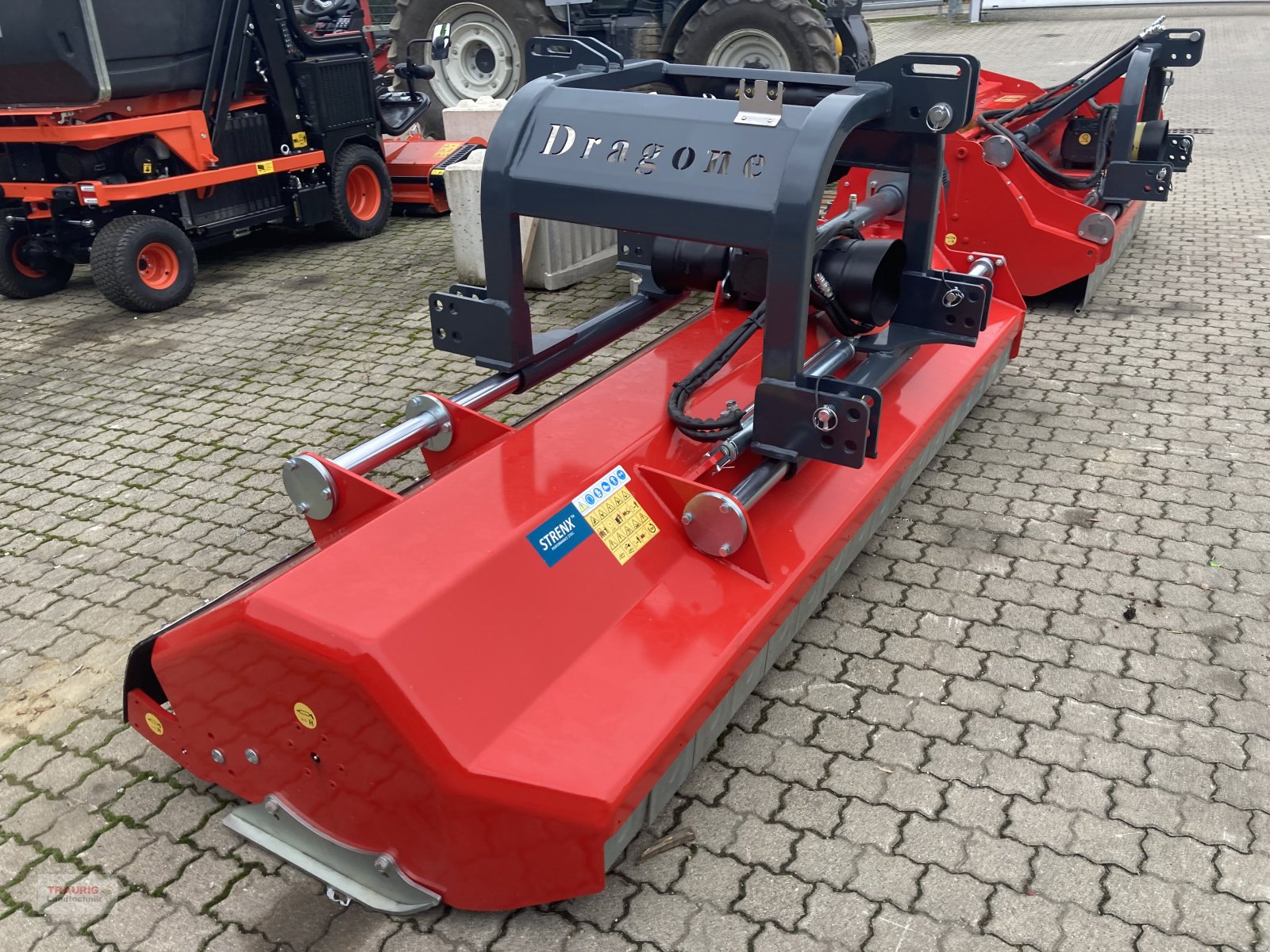 Mulchgerät & Häckselgerät Türe ait DRAGONE VP 280, Neumaschine içinde Mainburg/Wambach (resim 4)