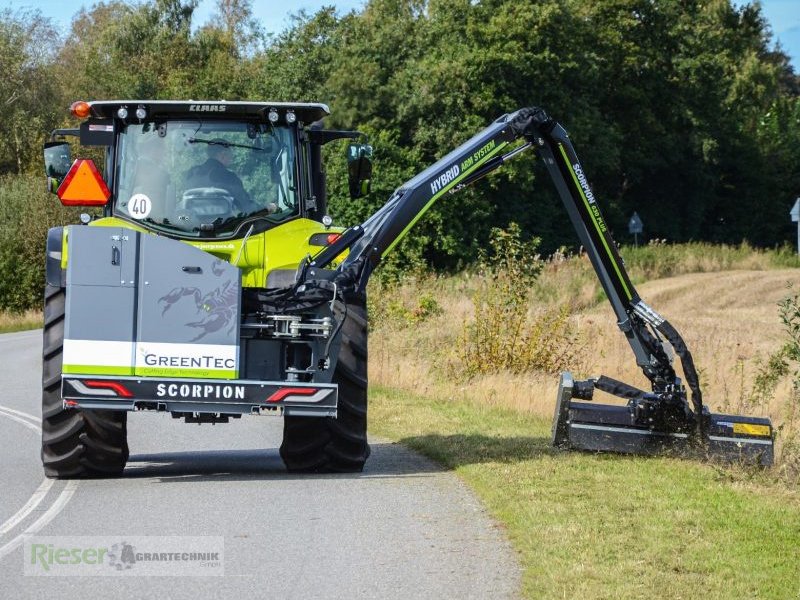 Mulchgerät & Häckselgerät Türe ait Greentec Auslegemulcher Scorpion 630-6 S, Neumaschine içinde Nördlingen (resim 1)