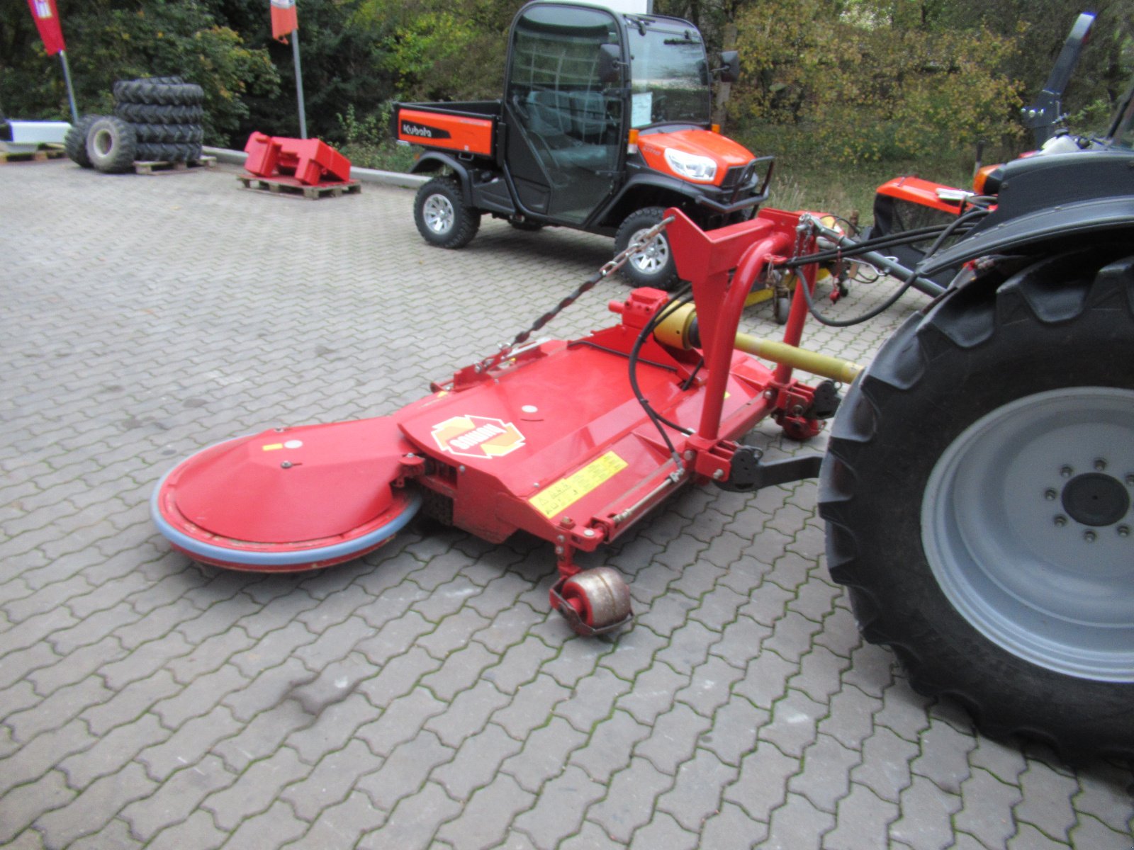 Mulchgerät & Häckselgerät van het type Humus AFLR 2500, Gebrauchtmaschine in Waischenfeld (Foto 3)