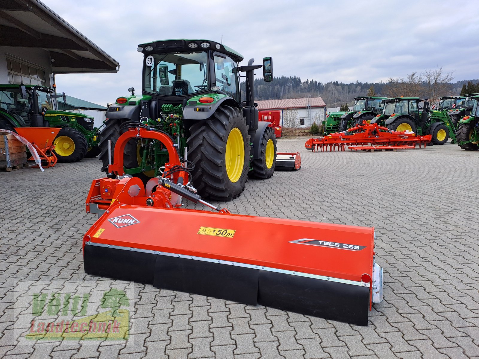 Mulchgerät & Häckselgerät Türe ait Kuhn BPR280 TBES262, Neumaschine içinde Hutthurm bei Passau (resim 9)