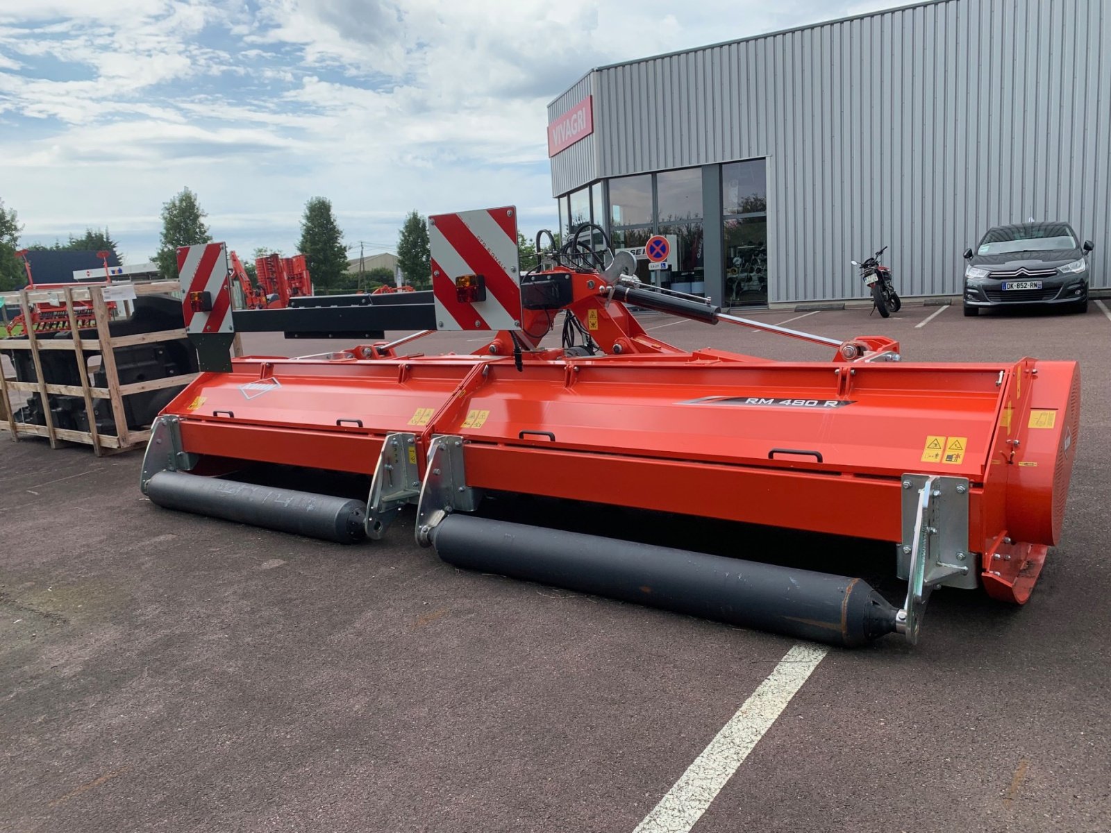 Mulchgerät & Häckselgerät van het type Kuhn RM 480 R, Gebrauchtmaschine in ISIGNY-LE-BUAT (Foto 3)