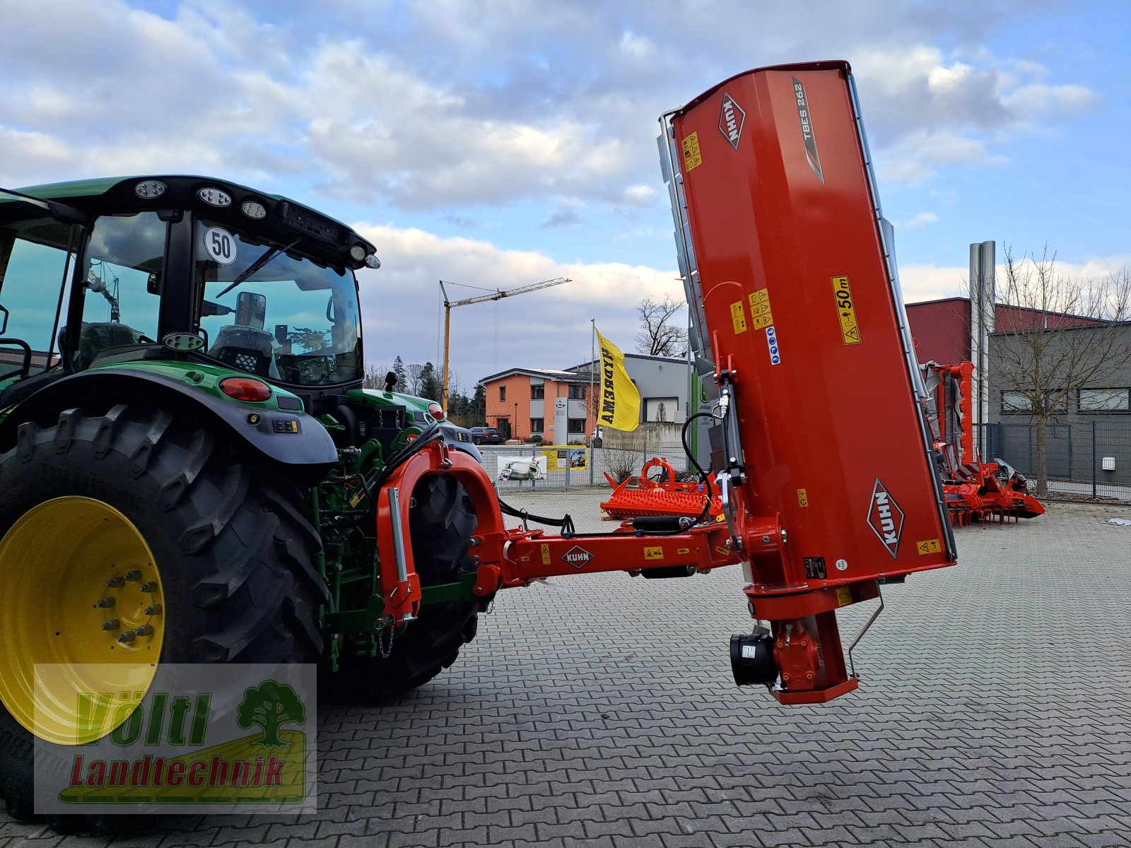 Mulchgerät & Häckselgerät Türe ait Kuhn TBES262, Neumaschine içinde Hutthurm bei Passau (resim 4)