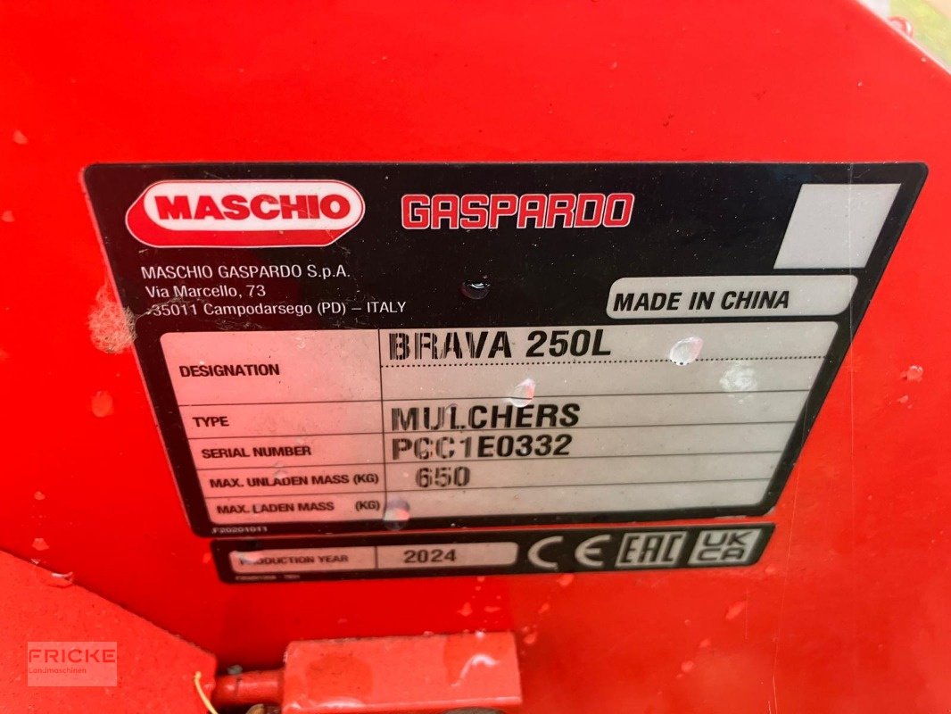 Mulchgerät & Häckselgerät tipa Maschio Brava 250 mech., Neumaschine u Bockel - Gyhum (Slika 2)