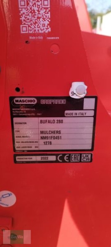 Mulchgerät & Häckselgerät del tipo Maschio BUFALO 280, Neumaschine en Großweitzschen (Imagen 8)