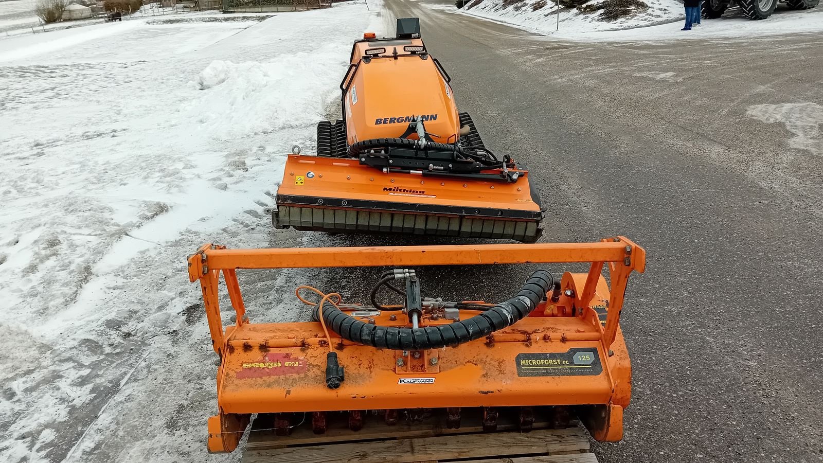 Mulchgerät & Häckselgerät des Typs Müthing Bergmann Funkraupe M201, Gebrauchtmaschine in NATTERNBACH (Bild 23)