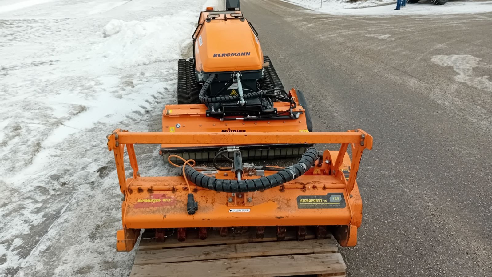 Mulchgerät & Häckselgerät des Typs Müthing Bergmann Funkraupe M201, Gebrauchtmaschine in NATTERNBACH (Bild 24)