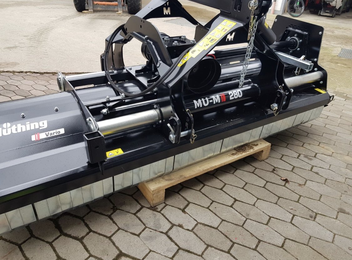 Mulchgerät & Häckselgerät tipa Müthing MU-M 280 Vario Shark 2.0, Neumaschine u Bogen (Slika 1)