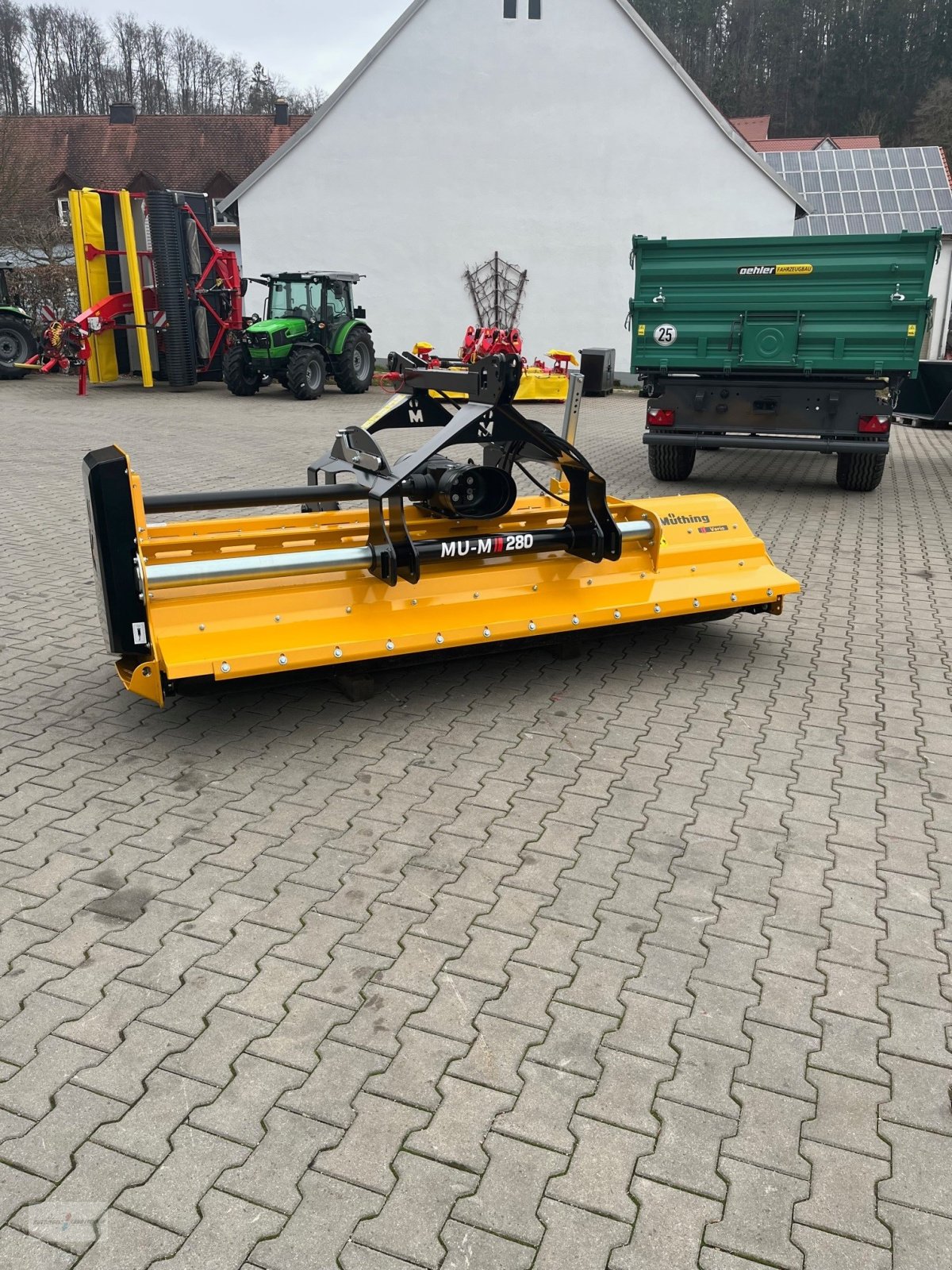 Mulchgerät & Häckselgerät типа Müthing MU-M 280 VARIO, Neumaschine в Treuchtlingen (Фотография 5)