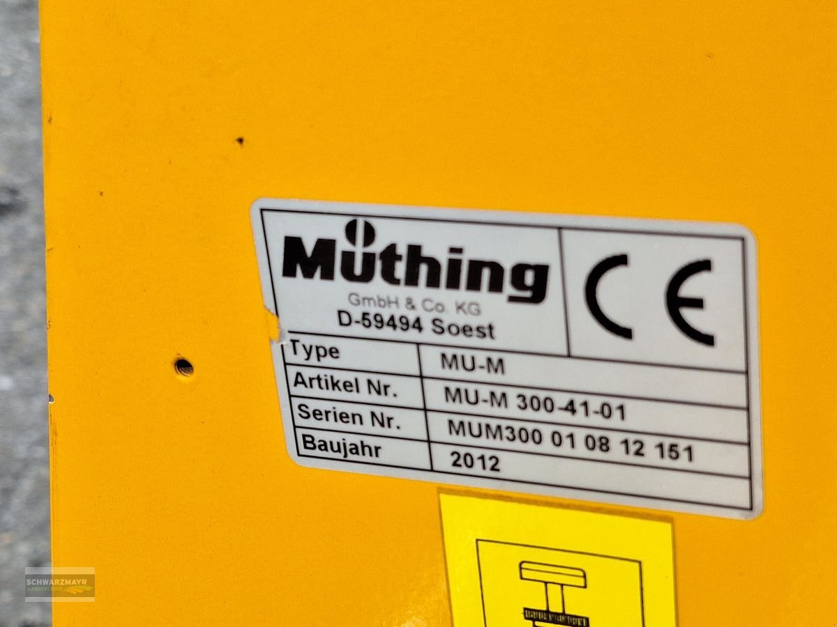 Mulchgerät & Häckselgerät a típus Müthing MU-M 300 Vario, Gebrauchtmaschine ekkor: Aurolzmünster (Kép 19)