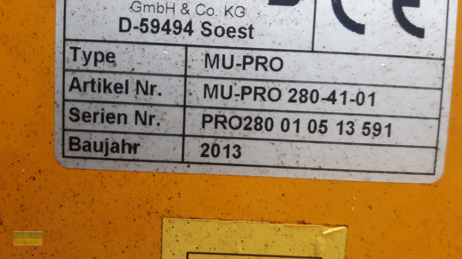 Mulchgerät & Häckselgerät tip Müthing MU Pro 280, Gebrauchtmaschine in Ehekirchen (Poză 4)