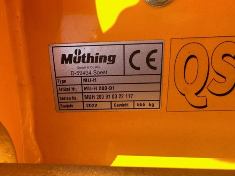Mulchgerät & Häckselgerät van het type Müthing Mulcher MU-H200 Vario Front- oder Heck, Neumaschine in Tamsweg (Foto 11)