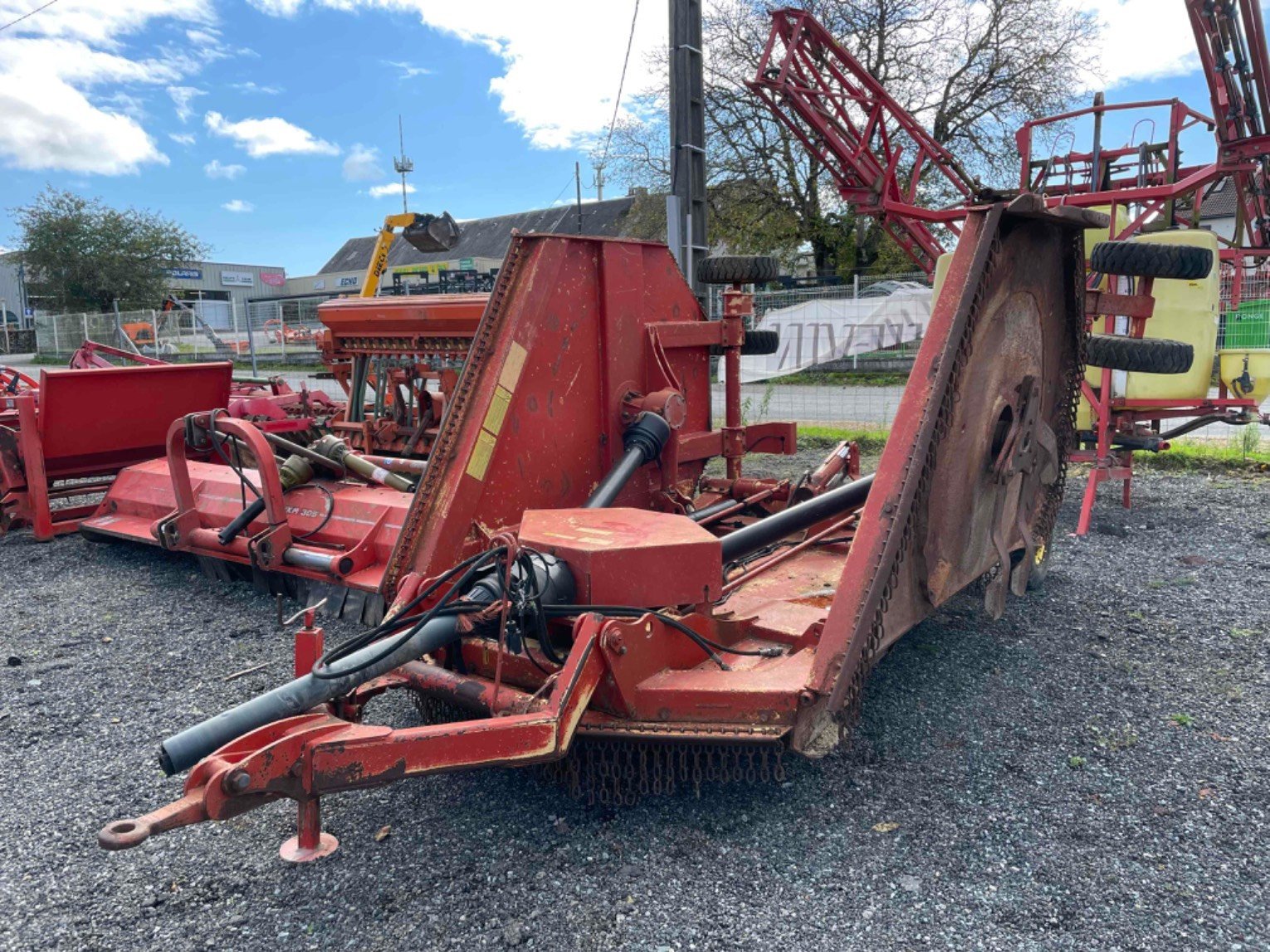 Mulchgerät & Häckselgerät des Typs Quivogne Gyrobroyeur BL4600 Quivogne, Gebrauchtmaschine in LA SOUTERRAINE (Bild 1)