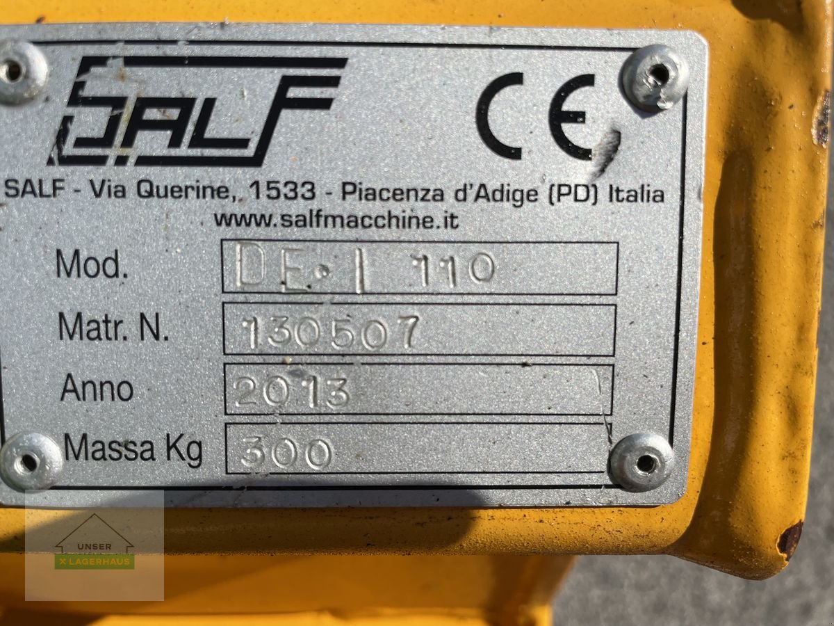 Mulchgerät & Häckselgerät del tipo Salf DE 110, Gebrauchtmaschine en Mattersburg (Imagen 2)